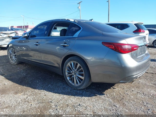 Продаж на аукціоні авто 2018 Infiniti Q50 3.0t Luxe, vin: JN1EV7AR3JM431104, номер лоту: 44030798