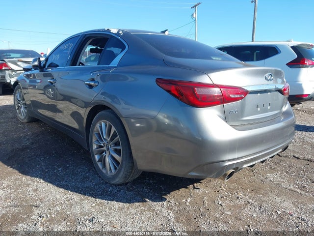 Продаж на аукціоні авто 2018 Infiniti Q50 3.0t Luxe, vin: JN1EV7AR3JM431104, номер лоту: 44030798