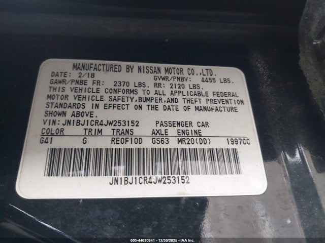 2018 NISSAN ROGUE SPORT JN1BJ1CR4JW253152 Photo 8