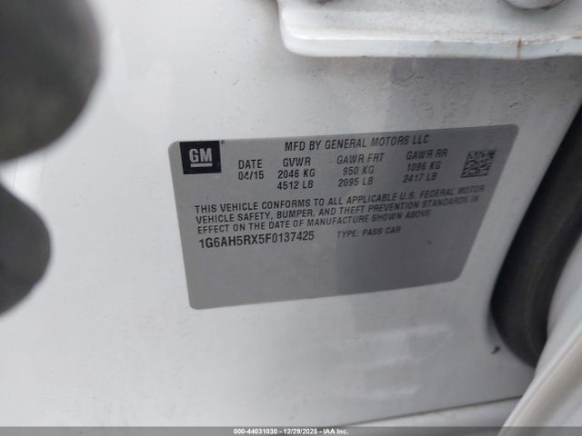 2015 CADILLAC ATS 1G6AH5RX5F0137425 Photo 8