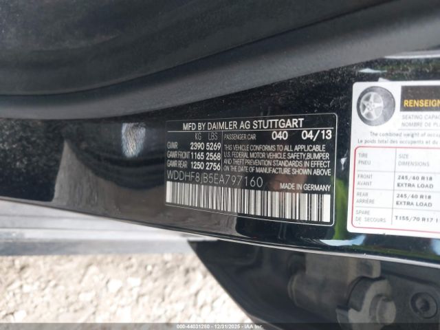 2014 MERCEDES-BENZ E 350 WDDHF8JB5EA797160 Photo 8