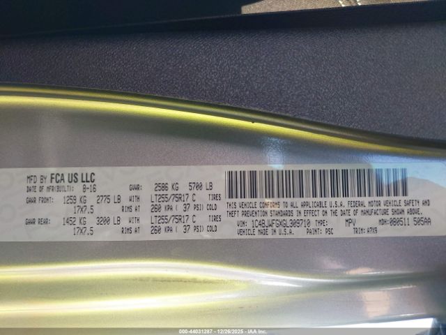 2016 JEEP WRANGLER UNLIMITED 1C4BJWFGXGL309710 Photo 8