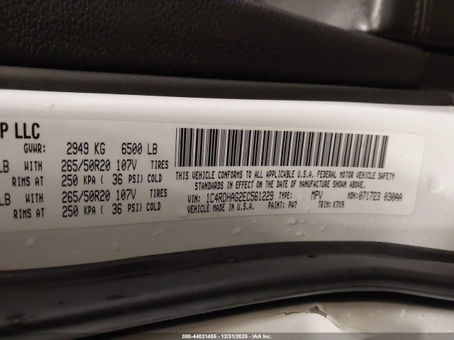 Dodge Durango Sxt 2014 1C4RDHAG2EC561229 Image 9
