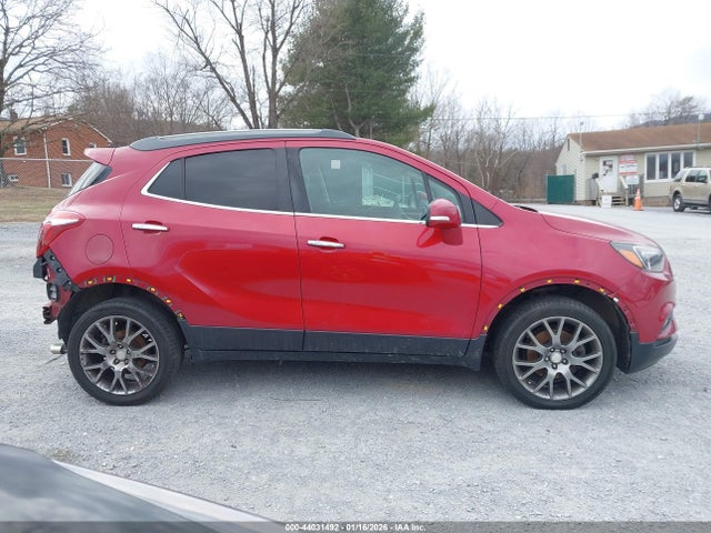 2017 Buick Encore Sport Touring მანქანა იყიდება აუქციონზე, vin: KL4CJ2SB4HB160414, აუქციონის ნომერი: 44031492