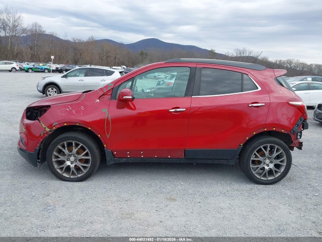 2017 Buick Encore Sport Touring მანქანა იყიდება აუქციონზე, vin: KL4CJ2SB4HB160414, აუქციონის ნომერი: 44031492