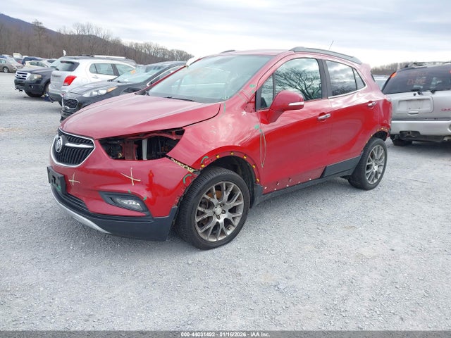 2017 Buick Encore Sport Touring მანქანა იყიდება აუქციონზე, vin: KL4CJ2SB4HB160414, აუქციონის ნომერი: 44031492
