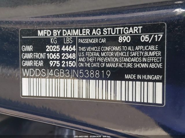 2018 MERCEDES-BENZ CLA 250 WDDSJ4GB3JN538819 Photo 8