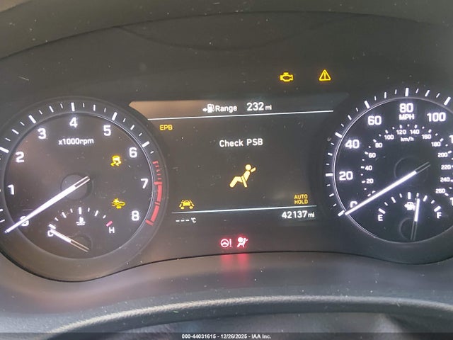 KMHGN4JEXKU291115 Genesis G80 3.8