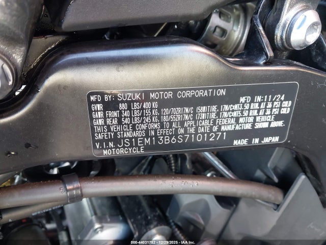 Suzuki Gsx800 F 2025 JS1EM13B6S7101271 Image 10