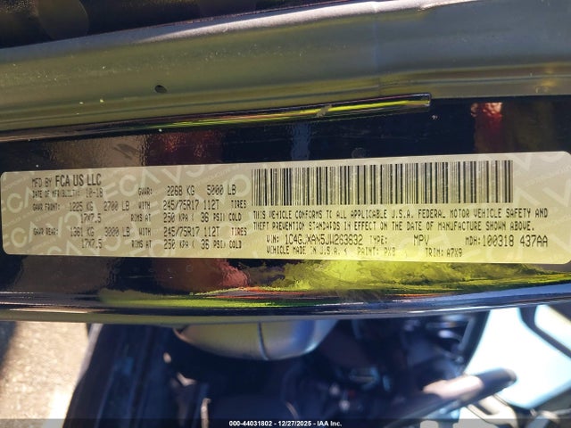 1C4GJXAN5JW263632 Jeep Wrangler Sport 4x4