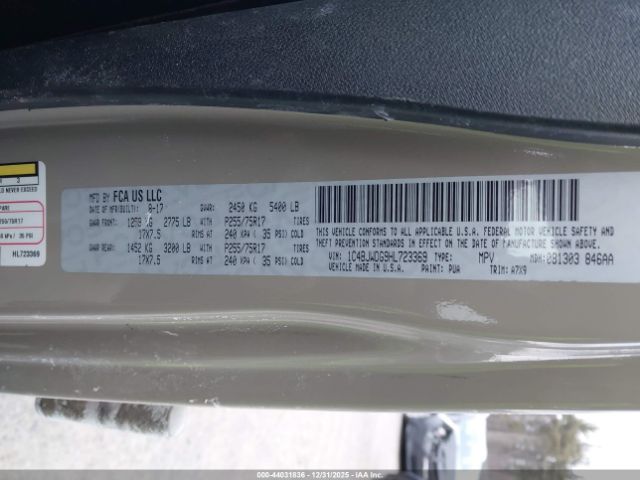 2017 JEEP WRANGLER UNLIMITED 1C4BJWDG9HL723369 Photo 8