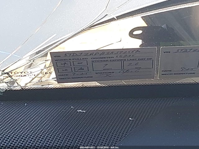 5TDJZRFH3KS925870 Toyota Highlander Xle