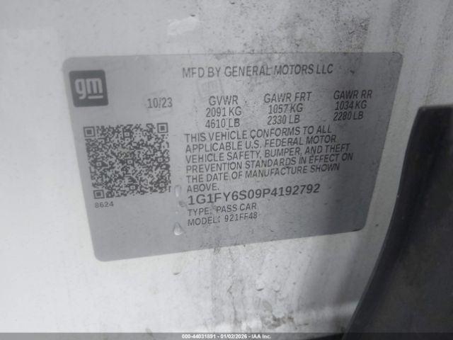 2023 CHEVROLET BOLT EUV 1G1FY6S09P4192792 Photo 8