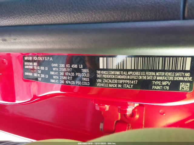 2023 JEEP RENEGADE ZACNJDB19PPP61417 Photo 8