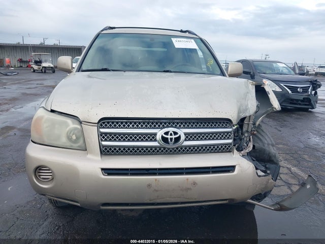 44032015 :رقم المزاد ، JTEDW21A460013731 vin ، 2006 Toyota Highlander Hybrid V6 مزاد بيع