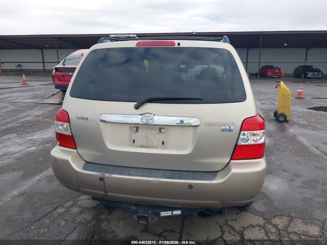 44032015 :رقم المزاد ، JTEDW21A460013731 vin ، 2006 Toyota Highlander Hybrid V6 مزاد بيع