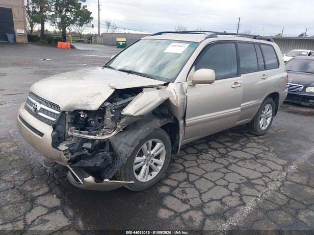 44032015 :رقم المزاد ، JTEDW21A460013731 vin ، 2006 Toyota Highlander Hybrid V6 مزاد بيع