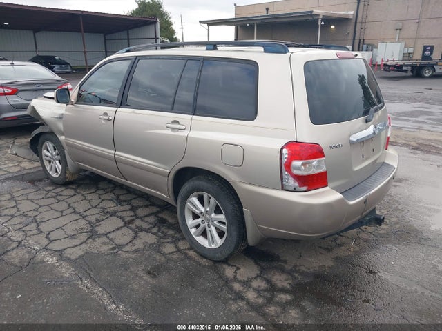 44032015 :رقم المزاد ، JTEDW21A460013731 vin ، 2006 Toyota Highlander Hybrid V6 مزاد بيع
