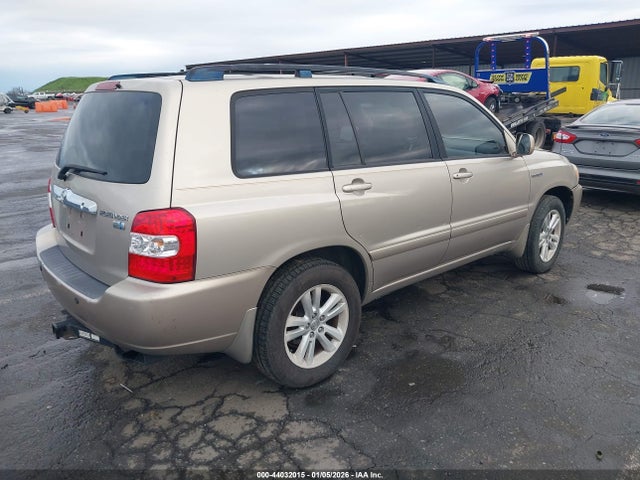 44032015 :رقم المزاد ، JTEDW21A460013731 vin ، 2006 Toyota Highlander Hybrid V6 مزاد بيع