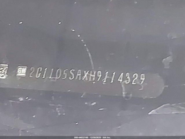 2G1105SAXH9114329 Chevrolet IMPALA 1LT