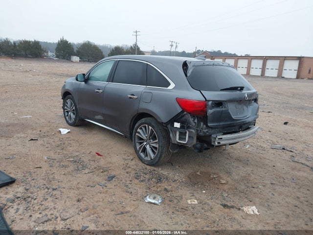 44032180 :رقم المزاد ، 5FRYD4H52HB020079 vin ، 2017 Acura Mdx Technology Package مزاد بيع