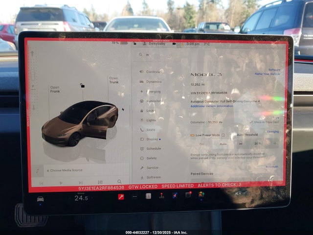 2024 TESLA MODEL 3 5YJ3E1EA2RF864536 Photo 6