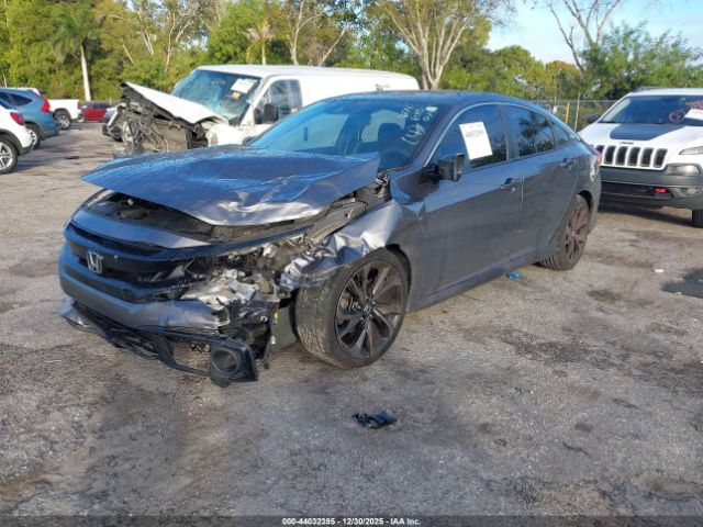 2019 HONDA CIVIC 19XFC2F89KE029274 Photo 1