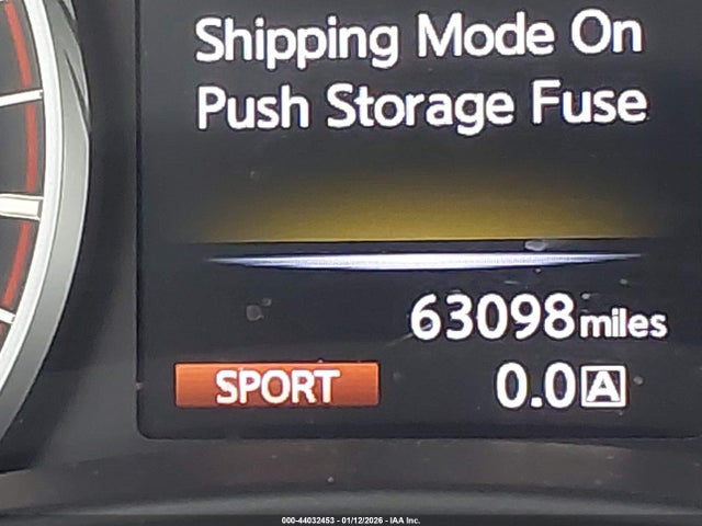 44032453 :رقم المزاد ، JN1EV7AR2KM551350 vin ، 2019 Infiniti Q50 3.0t Sport مزاد بيع
