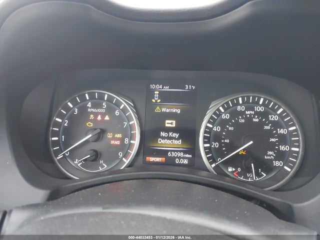 44032453 :رقم المزاد ، JN1EV7AR2KM551350 vin ، 2019 Infiniti Q50 3.0t Sport مزاد بيع