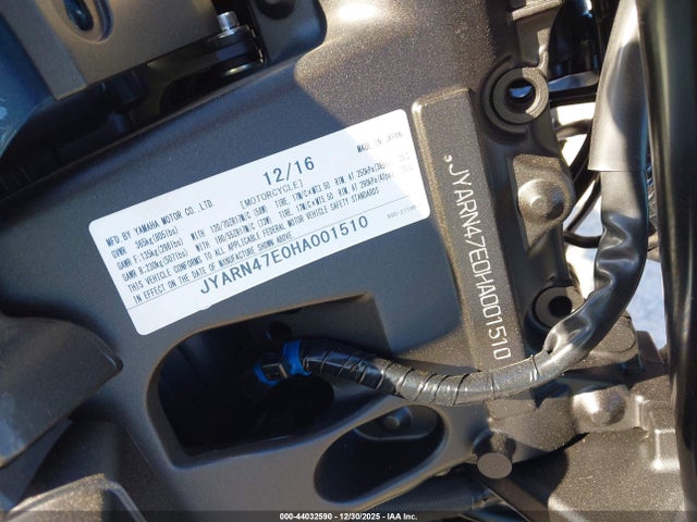 JYARN47E0HA001510 Yamaha XSR900