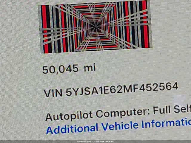 Tesla Model S Plaid Tri Motor All-wheel Drive 2021 5YJSA1E62MF452564 Image 16