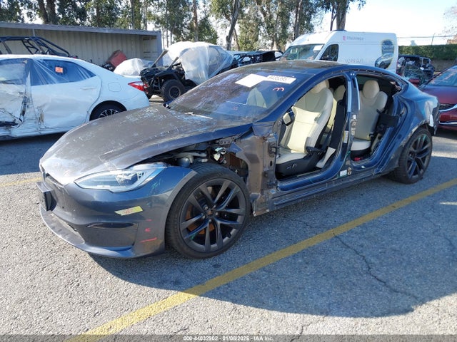 2021 TESLA MODEL S 5YJSA1E62MF452564 Photo 1