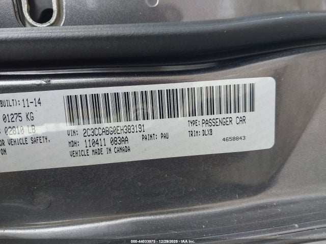 2014 CHRYSLER 300 2C3CCABG0EH383191 Photo 8