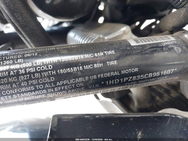 2012 HARLEY-DAVIDSON FLHXSE3 1HD1PZ835CB961607 Photo 9
