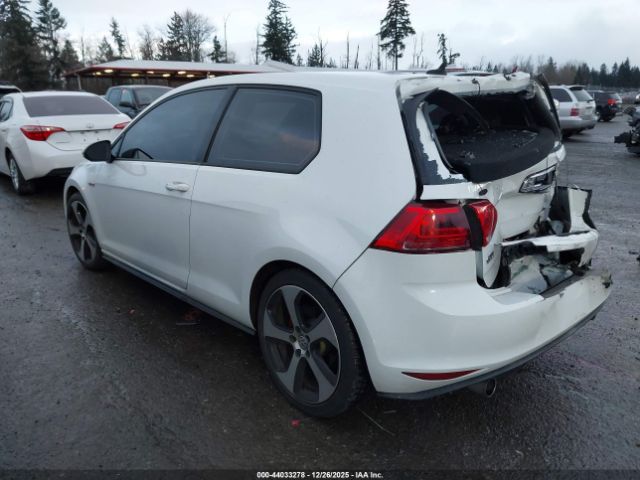 2015 VOLKSWAGEN GOLF GTI 3VWYT7AU4FM031730 Photo 2