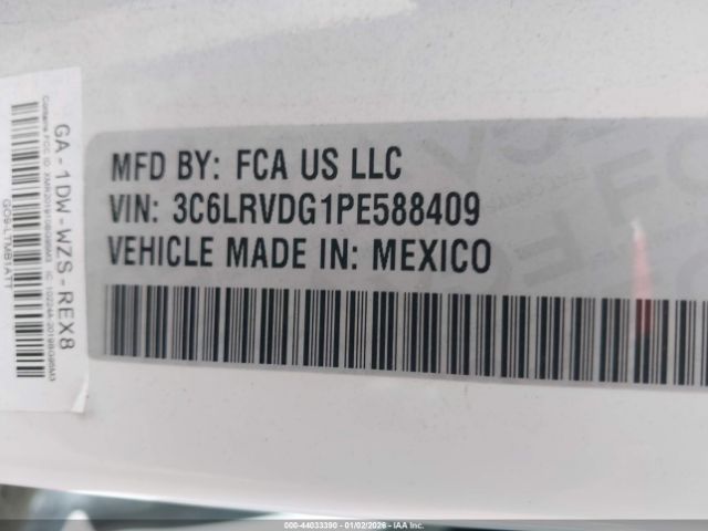 2023 RAM PROMASTER 2500 3C6LRVDG1PE588409 Photo 8