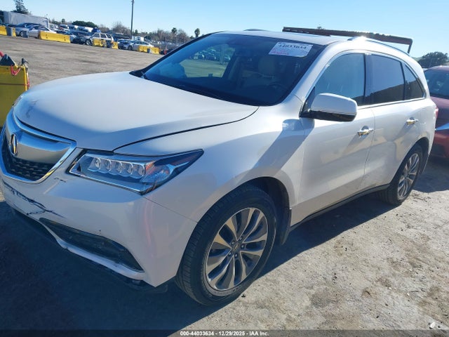 Acura Mdx Technology Package 2014 5FRYD3H41EB004324 Image 2