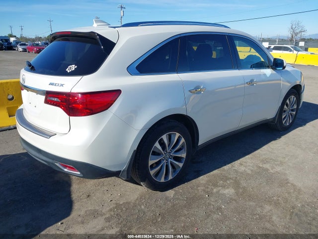 Acura Mdx Technology Package 2014 5FRYD3H41EB004324 Image 4