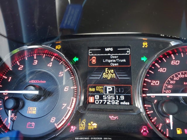 JF1VA1N63H8838144 Subaru Wrx Limited
