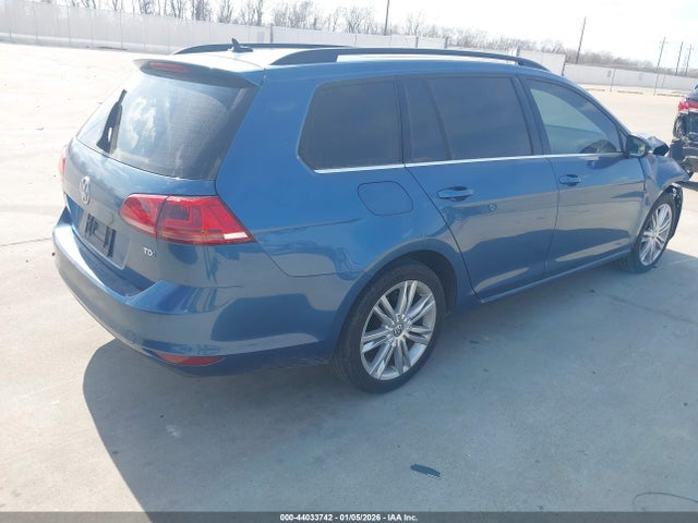 3VWCA7AU6FM516760 Volkswagen Golf Sportwagen Tdi Se 4-door