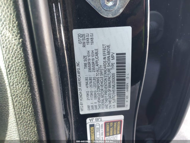 Продаж на аукціоні авто 2021 Acura Rdx Technology Package, vin: 5J8TC1H51ML000055, номер лоту: 44033984