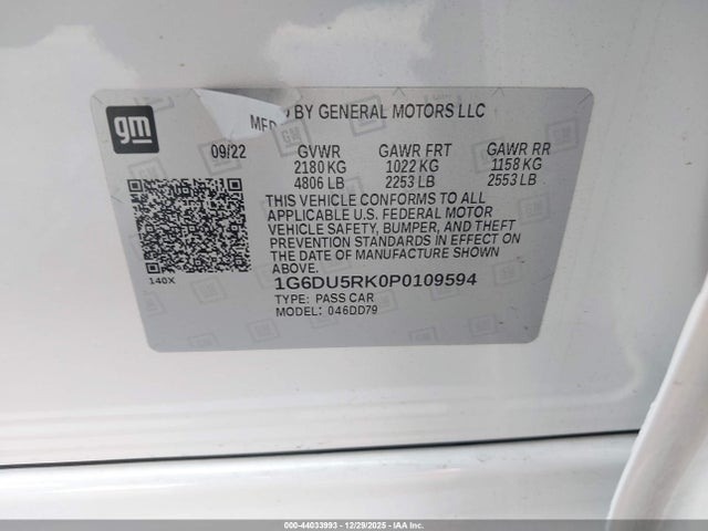 2023 CADILLAC CT5 1G6DU5RK0P0109594 Photo 8