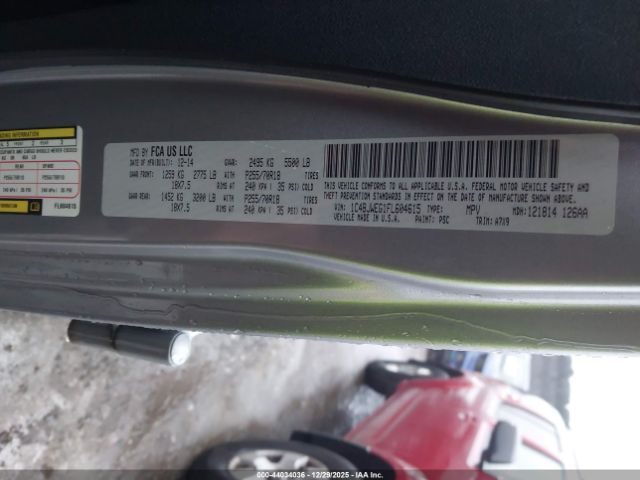 2015 JEEP WRANGLER UNLIMITED 1C4BJWEG1FL604615 Photo 8