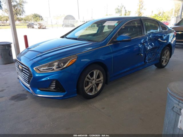 2018 HYUNDAI SONATA 5NPE34AFXJH649770 Photo 1