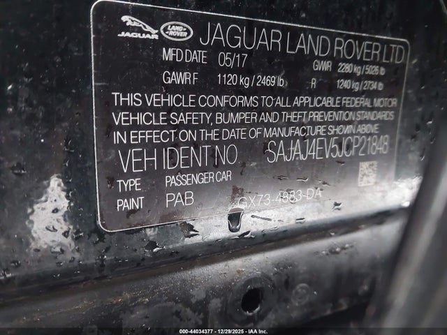 2018 JAGUAR XE SAJAJ4EV5JCP21848 Photo 8