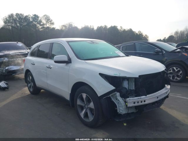2016 ACURA MDX 5FRYD3H28GB020117