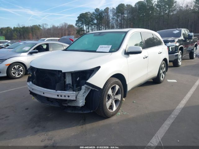 2016 ACURA MDX 5FRYD3H28GB020117 Photo 1