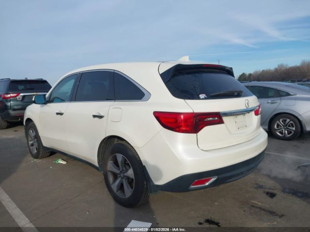 2016 ACURA MDX 5FRYD3H28GB020117 Photo 2