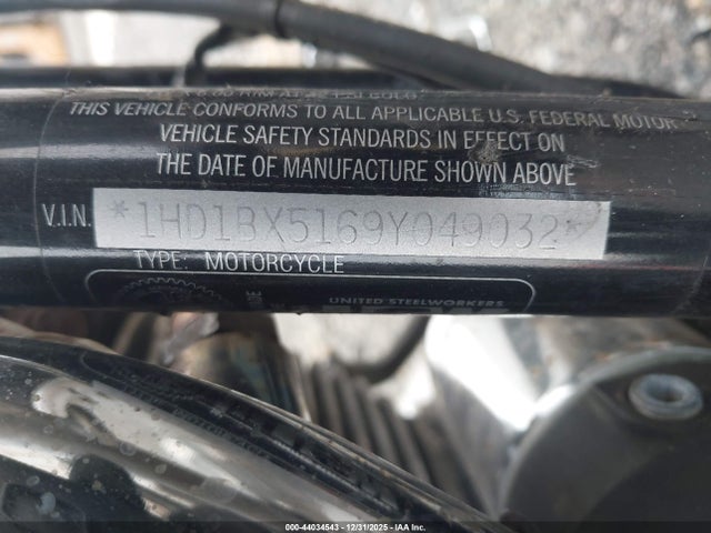 2009 HARLEY-DAVIDSON FLSTF 1HD1BX5169Y049032 Photo 9