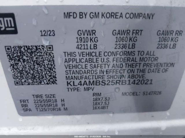 2024 BUICK ENCORE GX KL4AMBS25RB142021 Photo 8